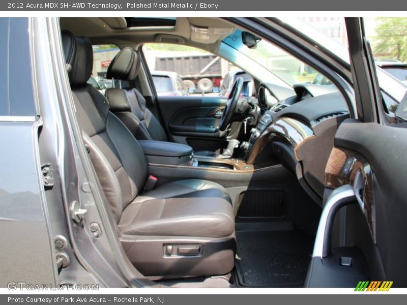 Polished Metal Metallic / Ebony 2012 Acura MDX SH-AWD Technology
