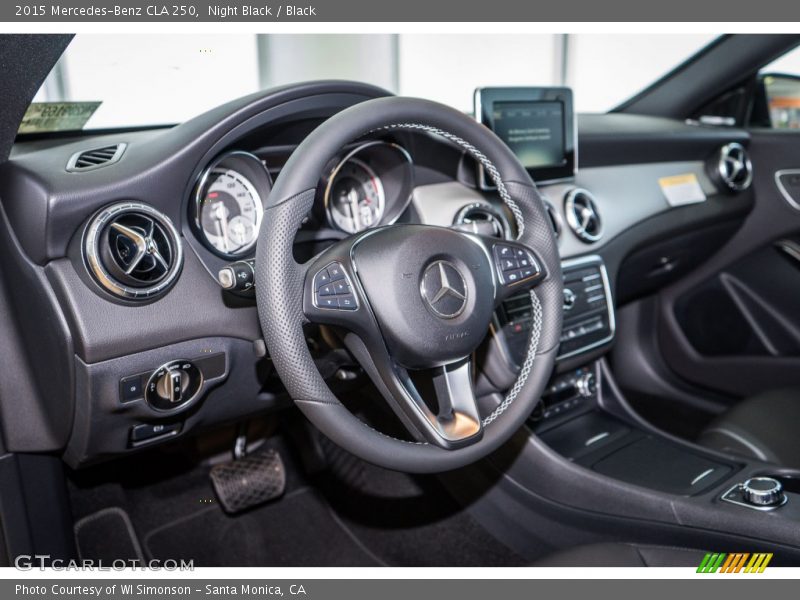 Night Black / Black 2015 Mercedes-Benz CLA 250
