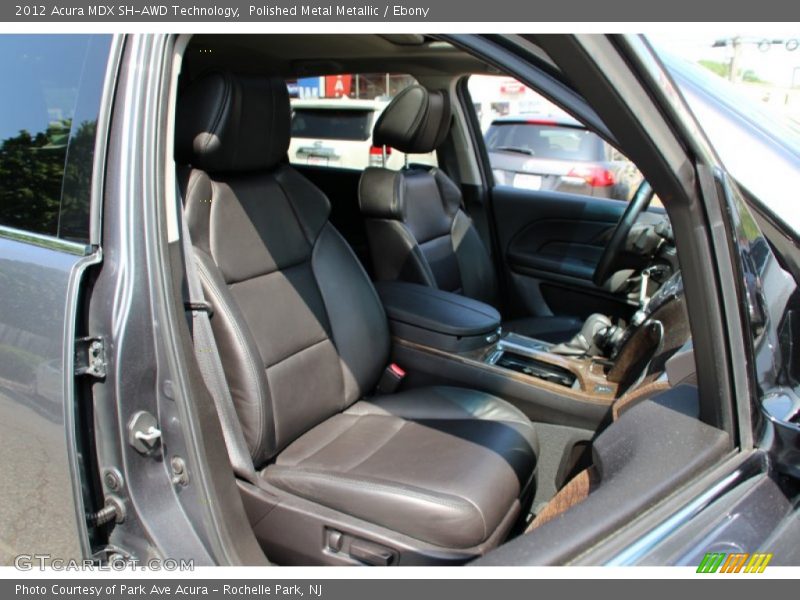 Polished Metal Metallic / Ebony 2012 Acura MDX SH-AWD Technology