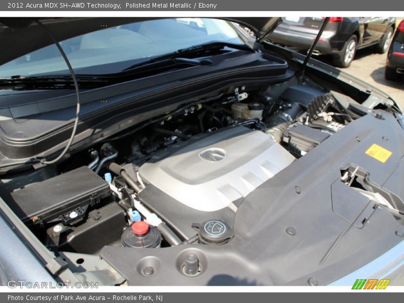 Polished Metal Metallic / Ebony 2012 Acura MDX SH-AWD Technology