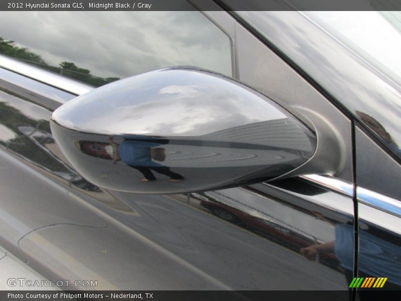 Midnight Black / Gray 2012 Hyundai Sonata GLS