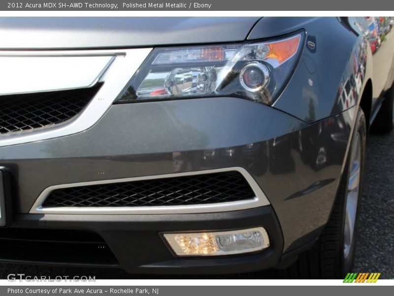 Polished Metal Metallic / Ebony 2012 Acura MDX SH-AWD Technology