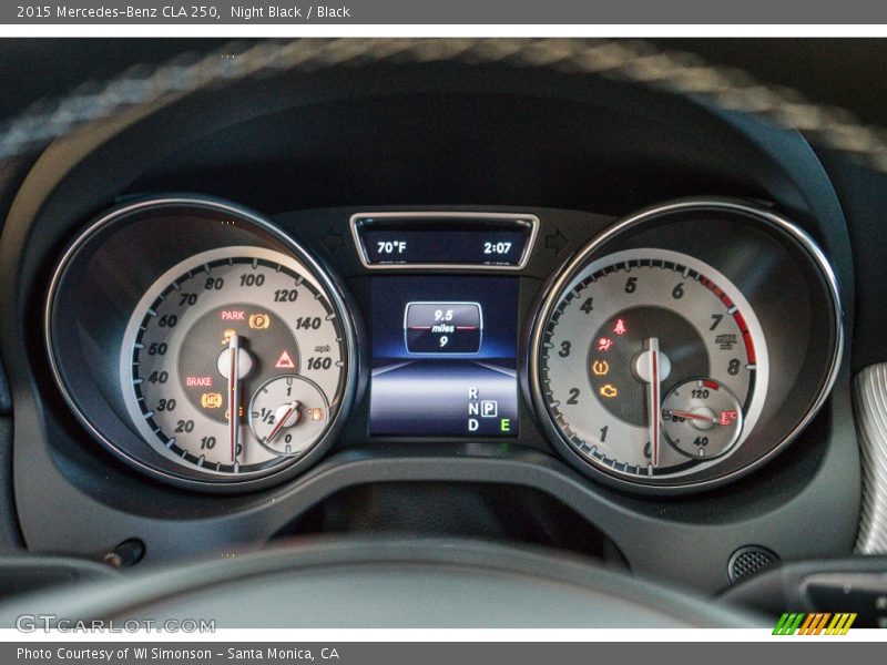 Night Black / Black 2015 Mercedes-Benz CLA 250