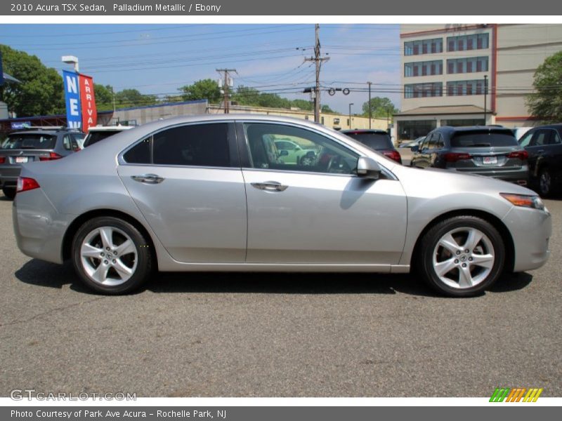 Palladium Metallic / Ebony 2010 Acura TSX Sedan