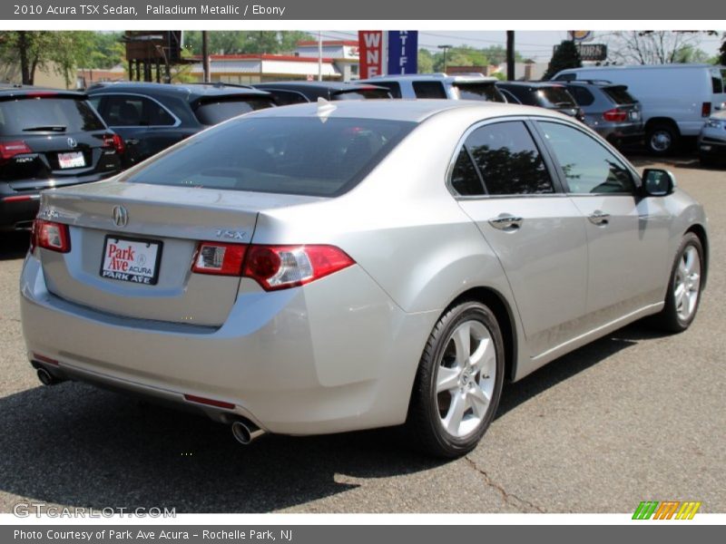 Palladium Metallic / Ebony 2010 Acura TSX Sedan