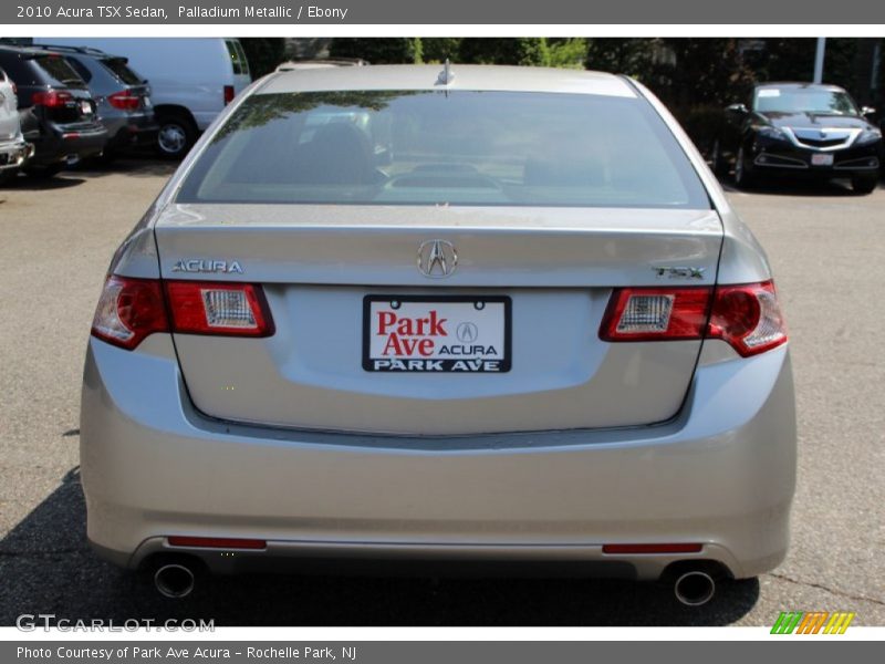Palladium Metallic / Ebony 2010 Acura TSX Sedan
