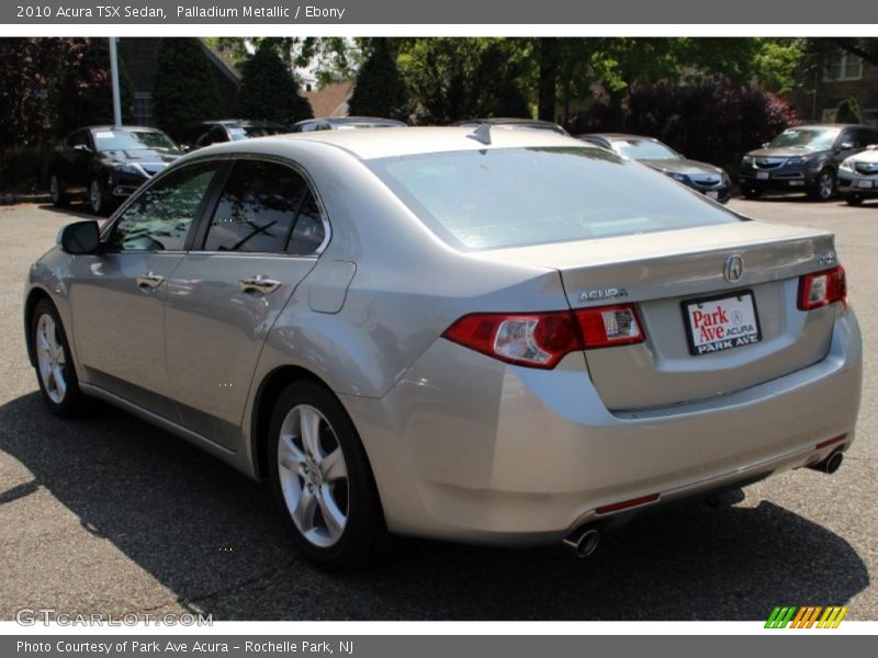 Palladium Metallic / Ebony 2010 Acura TSX Sedan