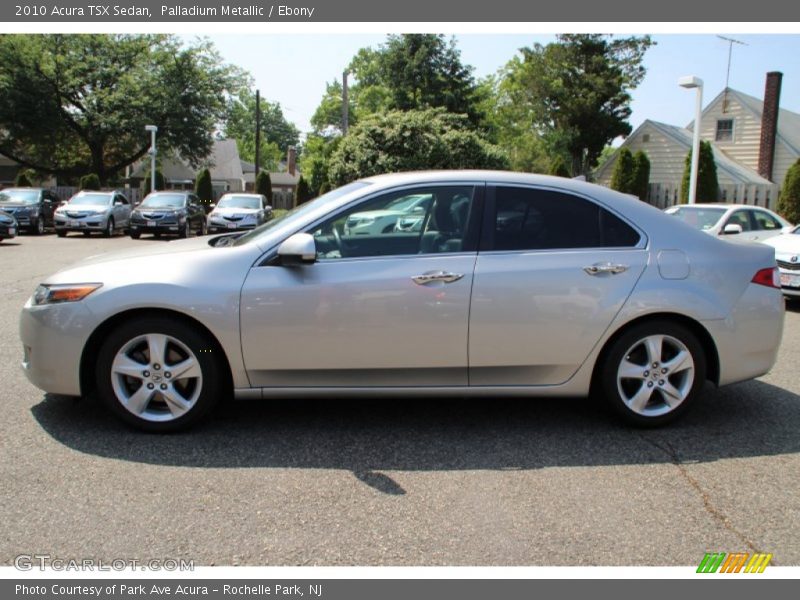 Palladium Metallic / Ebony 2010 Acura TSX Sedan