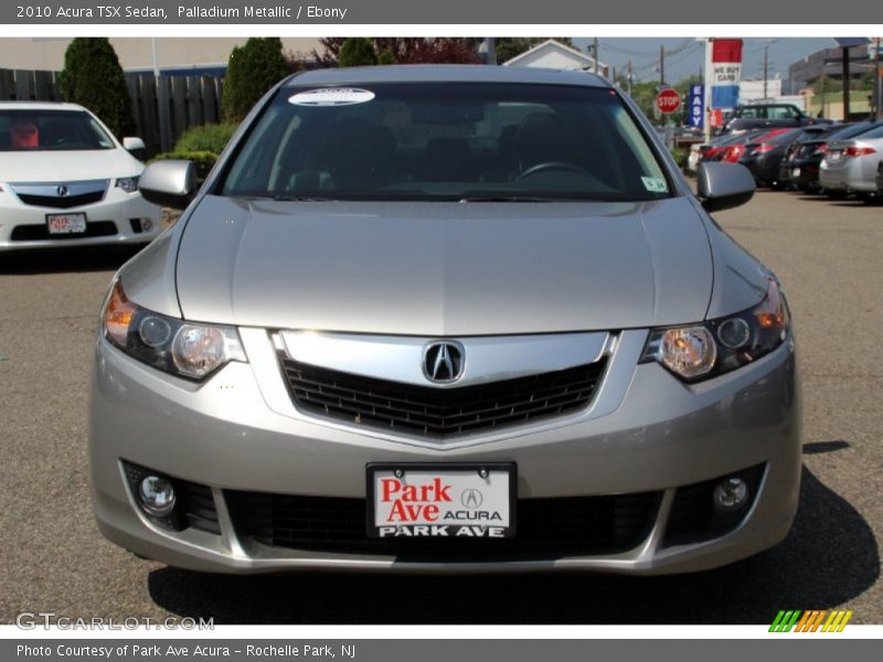 Palladium Metallic / Ebony 2010 Acura TSX Sedan