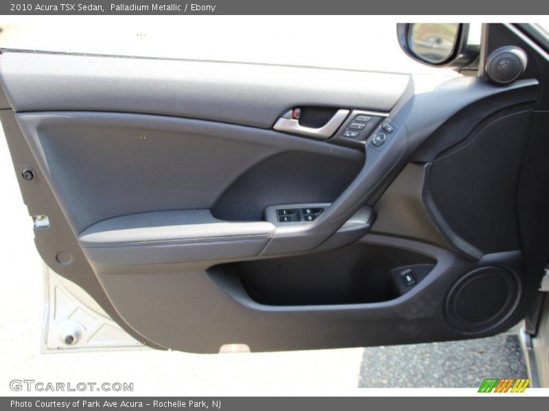 Palladium Metallic / Ebony 2010 Acura TSX Sedan