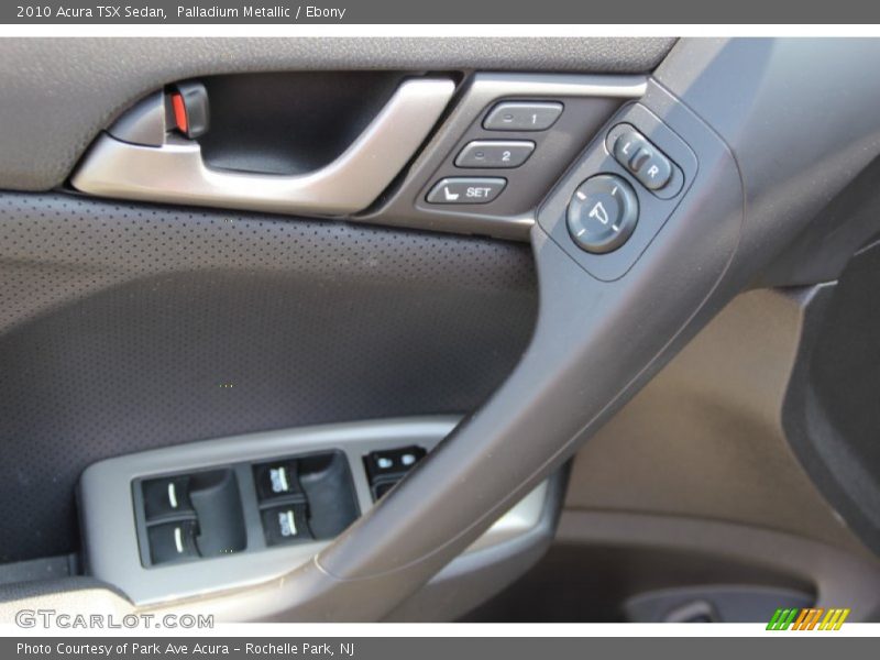 Palladium Metallic / Ebony 2010 Acura TSX Sedan