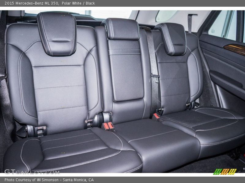 Polar White / Black 2015 Mercedes-Benz ML 350