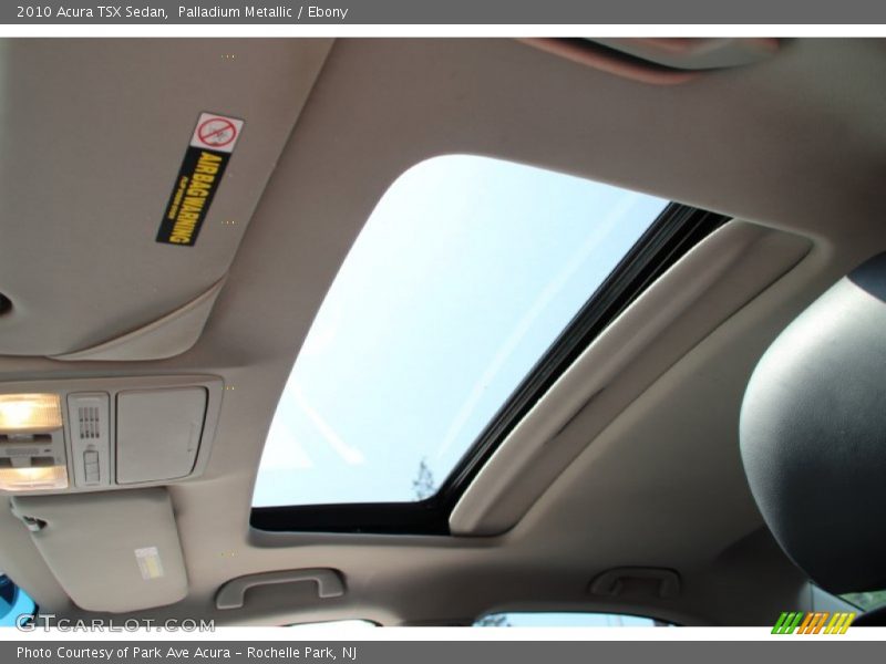 Palladium Metallic / Ebony 2010 Acura TSX Sedan