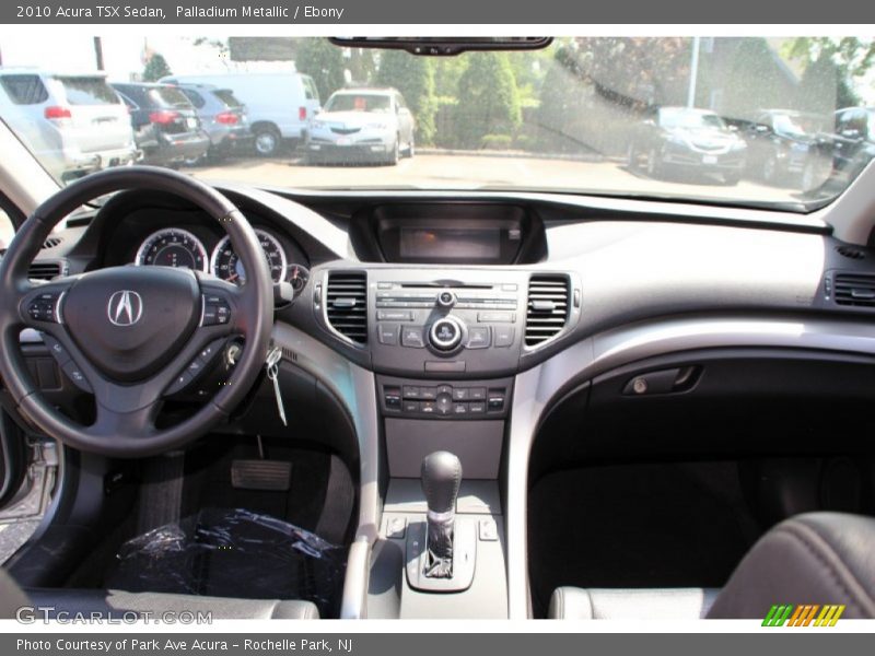 Palladium Metallic / Ebony 2010 Acura TSX Sedan