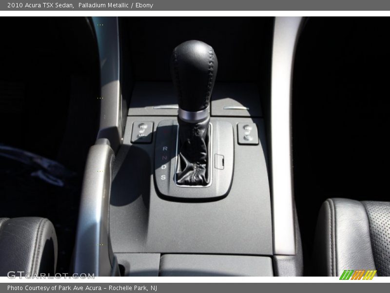 Palladium Metallic / Ebony 2010 Acura TSX Sedan