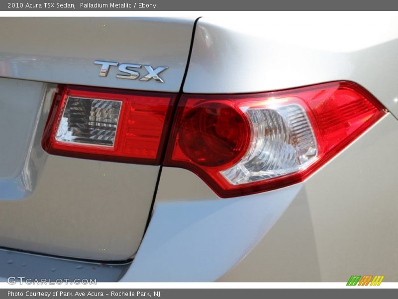 Palladium Metallic / Ebony 2010 Acura TSX Sedan