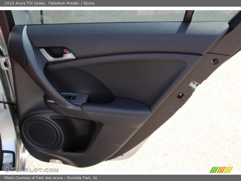 Palladium Metallic / Ebony 2010 Acura TSX Sedan