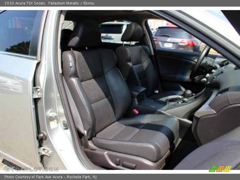Palladium Metallic / Ebony 2010 Acura TSX Sedan