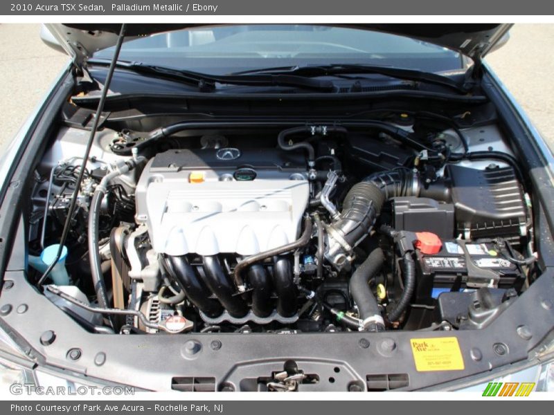 Palladium Metallic / Ebony 2010 Acura TSX Sedan