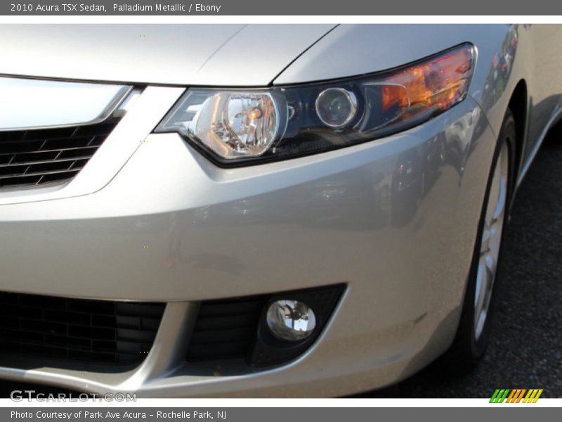 Palladium Metallic / Ebony 2010 Acura TSX Sedan