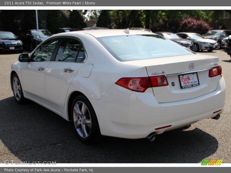 Premium White Pearl / Ebony 2011 Acura TSX Sedan