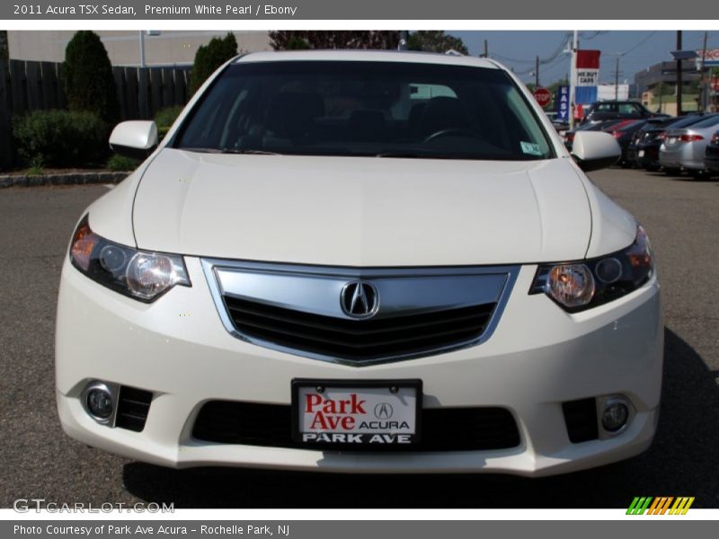 Premium White Pearl / Ebony 2011 Acura TSX Sedan