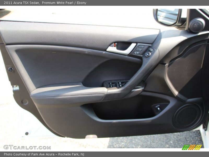 Premium White Pearl / Ebony 2011 Acura TSX Sedan