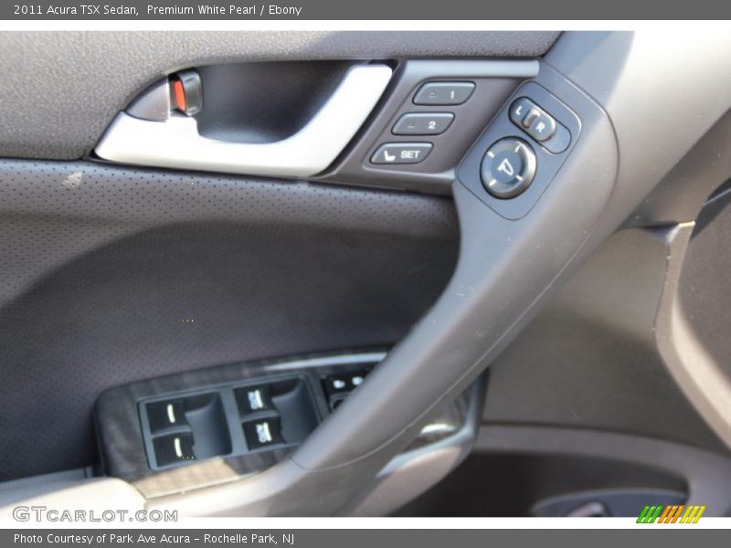 Premium White Pearl / Ebony 2011 Acura TSX Sedan