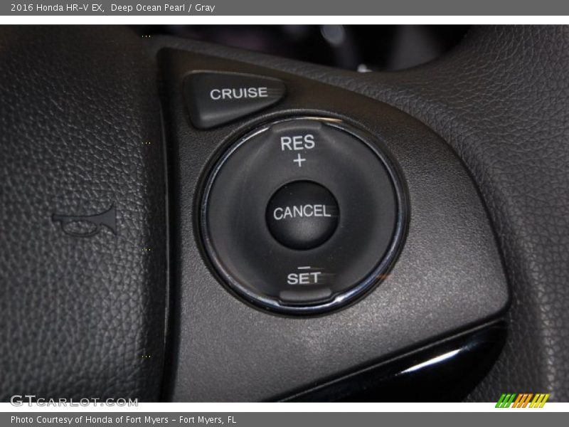 Controls of 2016 HR-V EX
