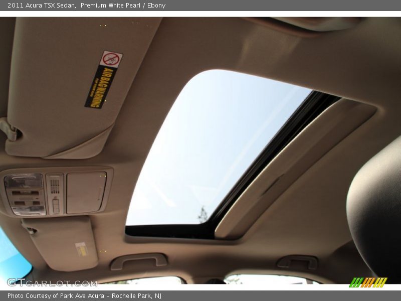 Premium White Pearl / Ebony 2011 Acura TSX Sedan