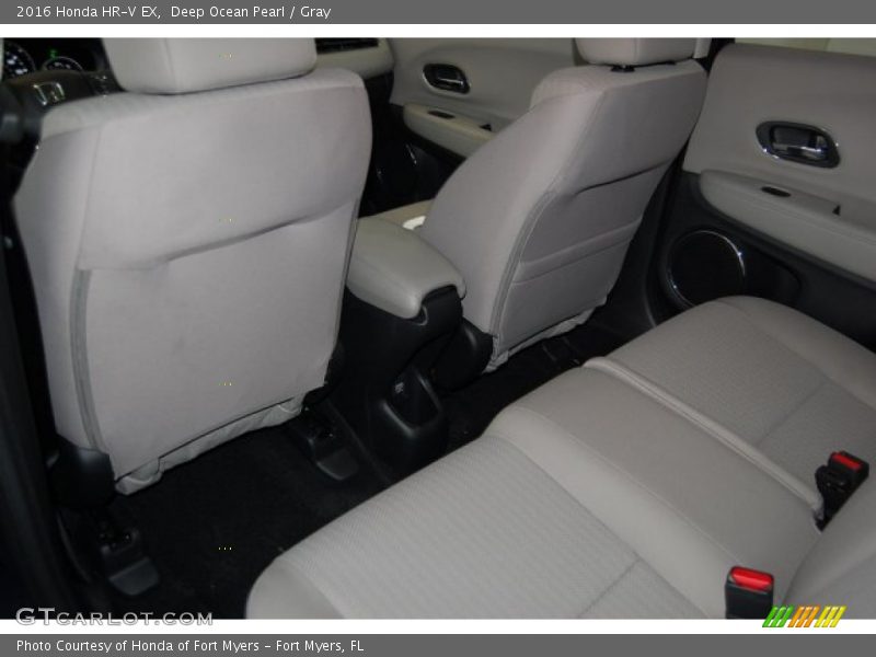 Deep Ocean Pearl / Gray 2016 Honda HR-V EX
