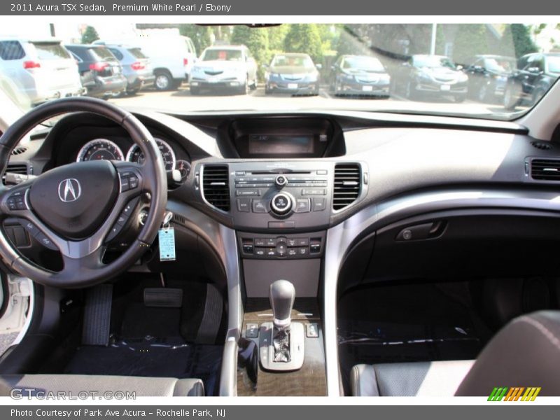 Premium White Pearl / Ebony 2011 Acura TSX Sedan