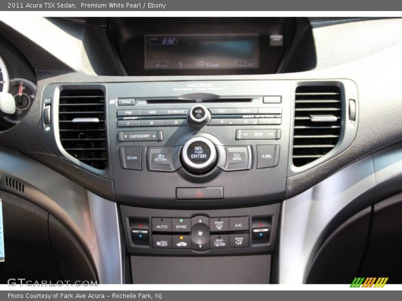 Premium White Pearl / Ebony 2011 Acura TSX Sedan