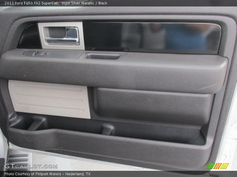 Ingot Silver Metallic / Black 2011 Ford F150 FX2 SuperCab
