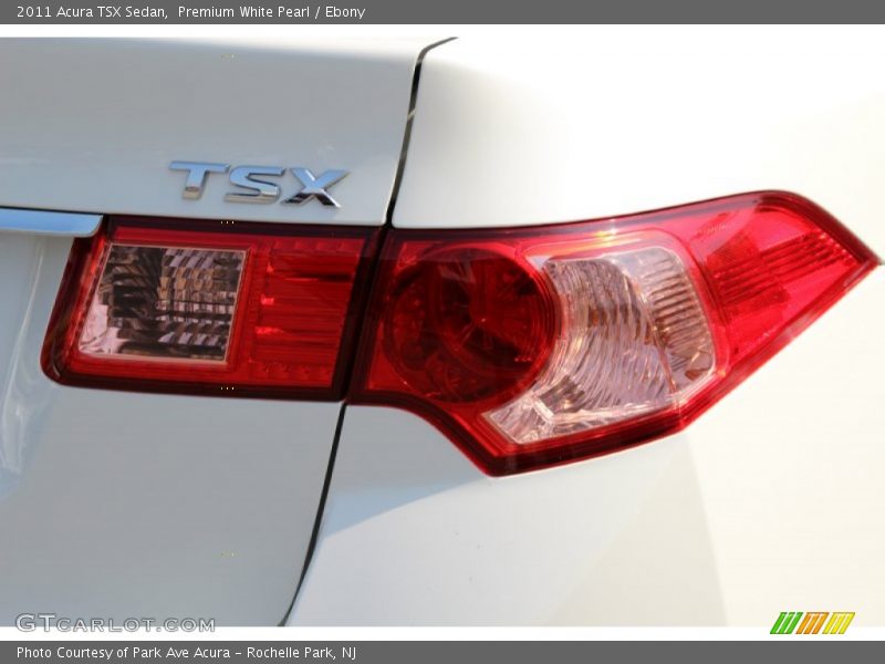 Premium White Pearl / Ebony 2011 Acura TSX Sedan