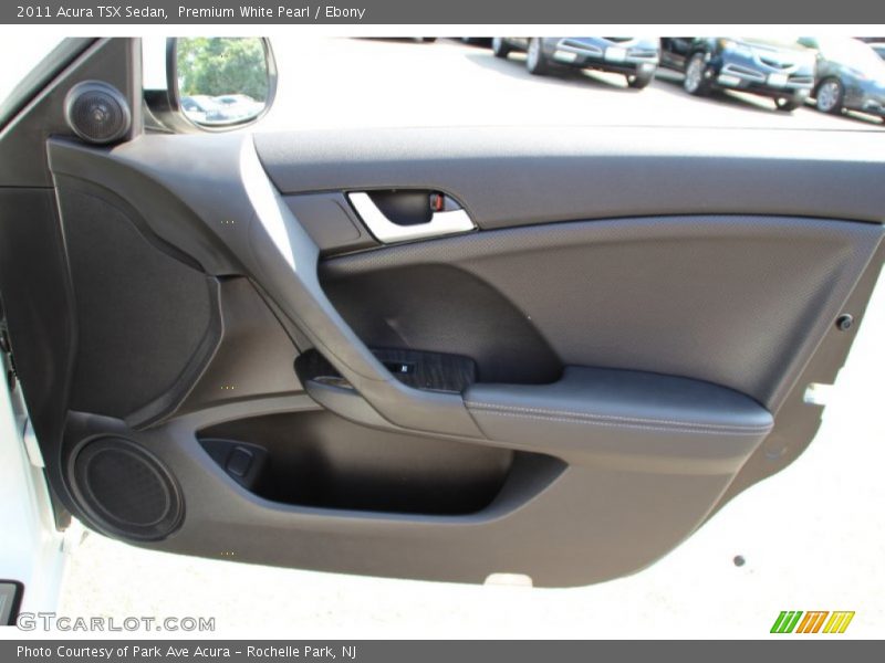 Premium White Pearl / Ebony 2011 Acura TSX Sedan