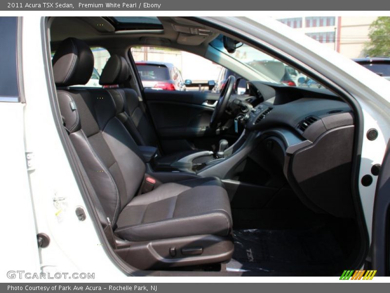 Premium White Pearl / Ebony 2011 Acura TSX Sedan