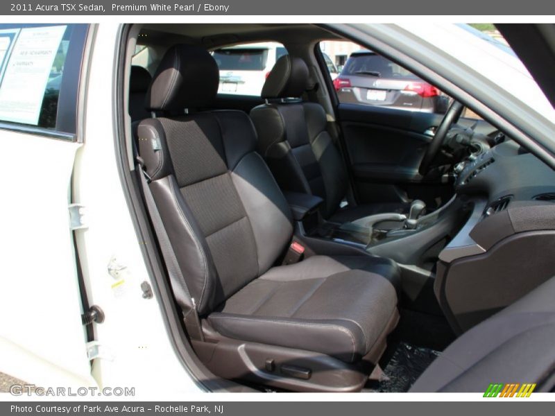 Premium White Pearl / Ebony 2011 Acura TSX Sedan