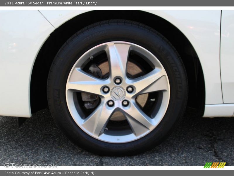 Premium White Pearl / Ebony 2011 Acura TSX Sedan