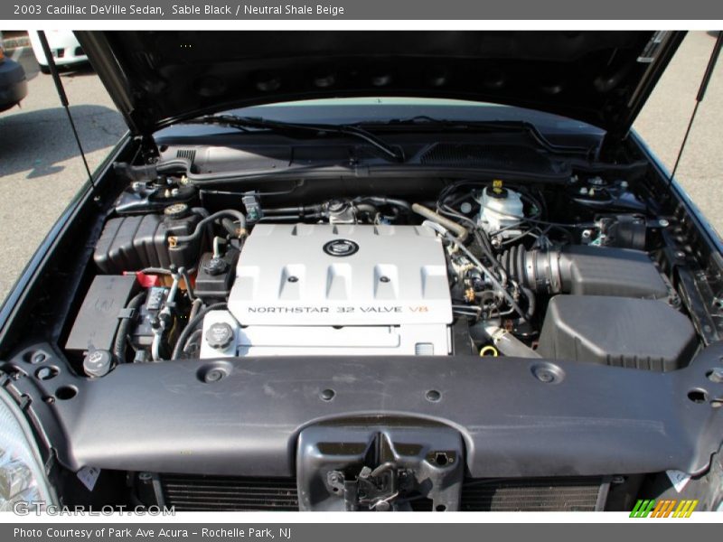 Sable Black / Neutral Shale Beige 2003 Cadillac DeVille Sedan