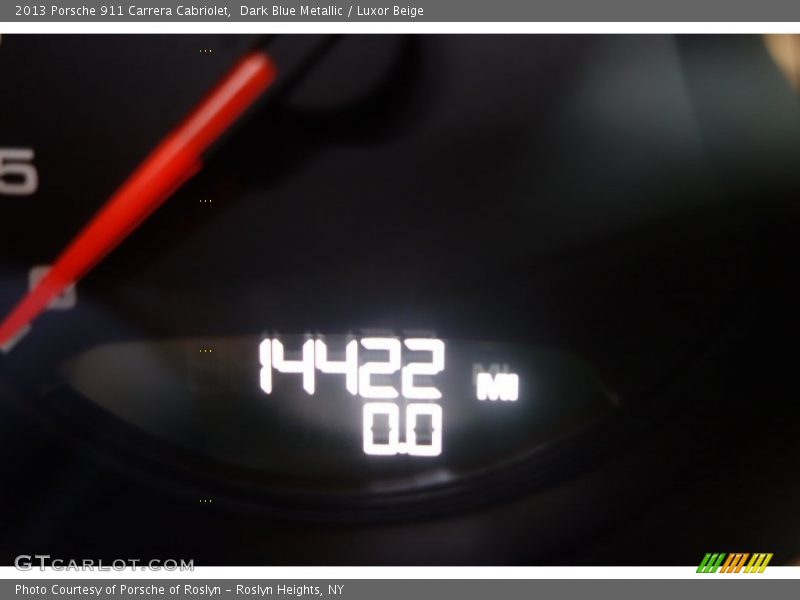 Dark Blue Metallic / Luxor Beige 2013 Porsche 911 Carrera Cabriolet