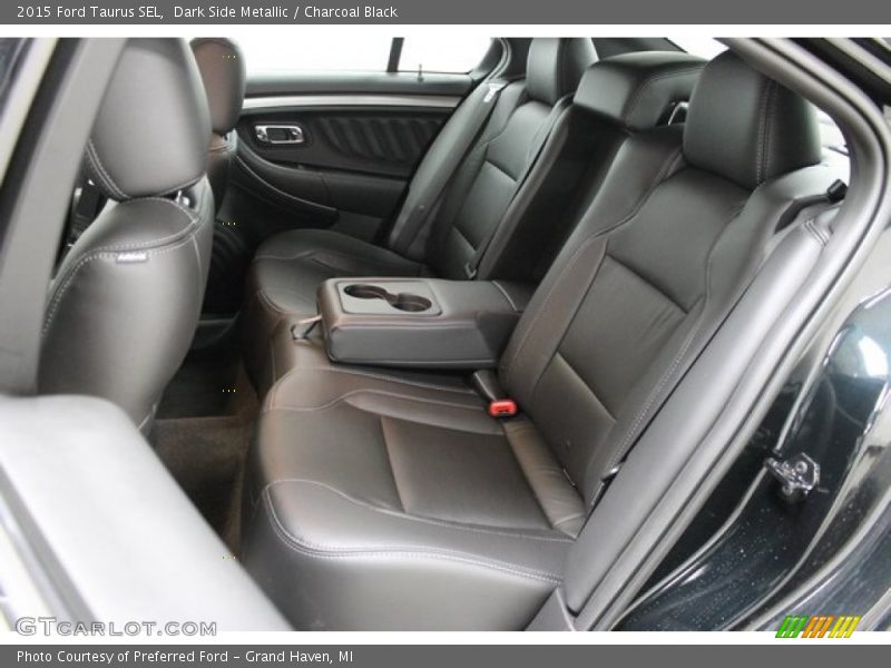 Dark Side Metallic / Charcoal Black 2015 Ford Taurus SEL