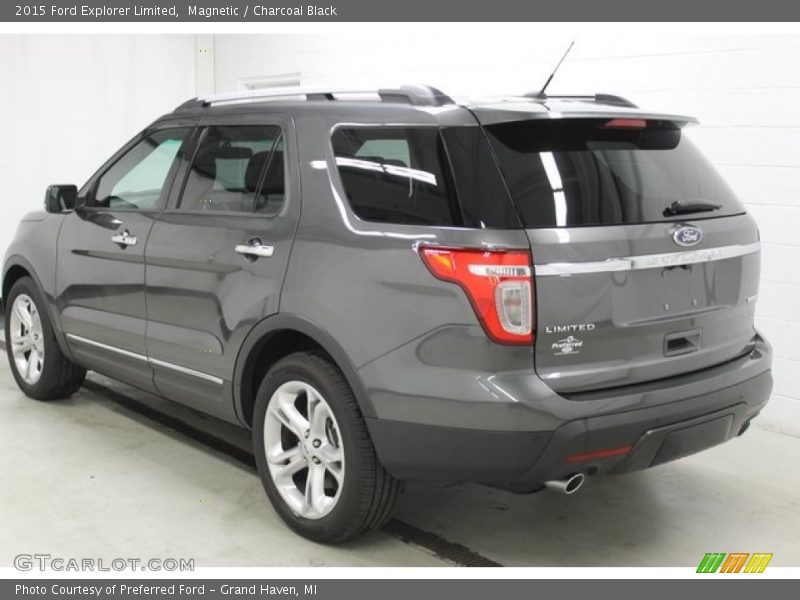 Magnetic / Charcoal Black 2015 Ford Explorer Limited