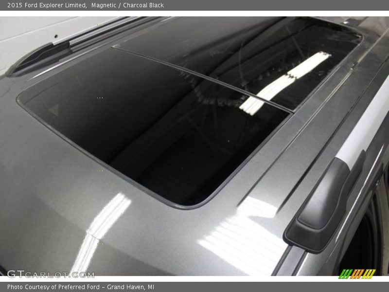 Magnetic / Charcoal Black 2015 Ford Explorer Limited