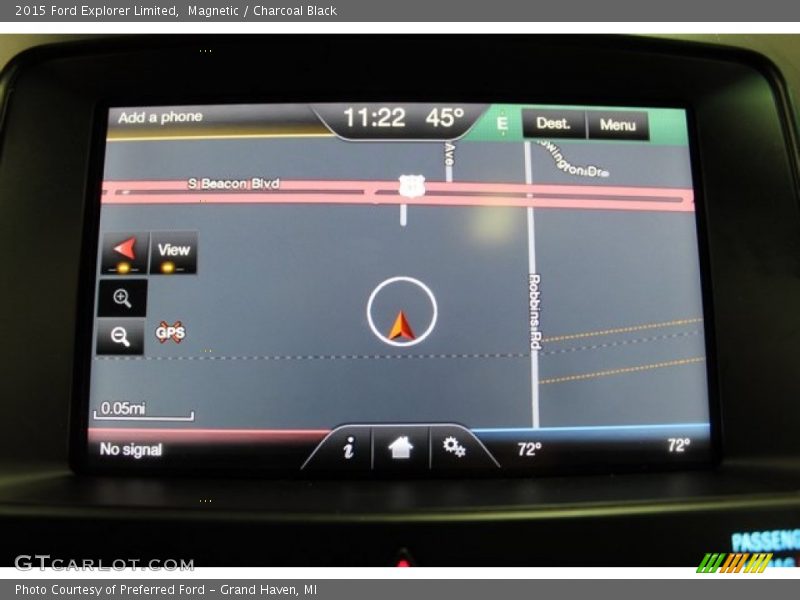 Magnetic / Charcoal Black 2015 Ford Explorer Limited