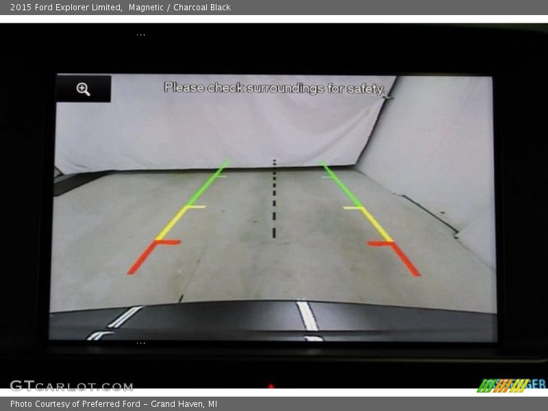 Magnetic / Charcoal Black 2015 Ford Explorer Limited