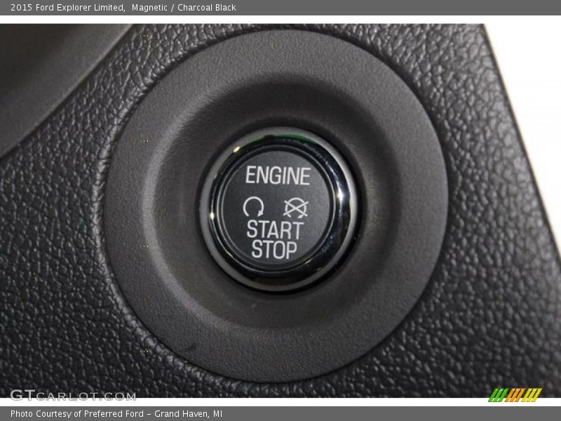 Magnetic / Charcoal Black 2015 Ford Explorer Limited