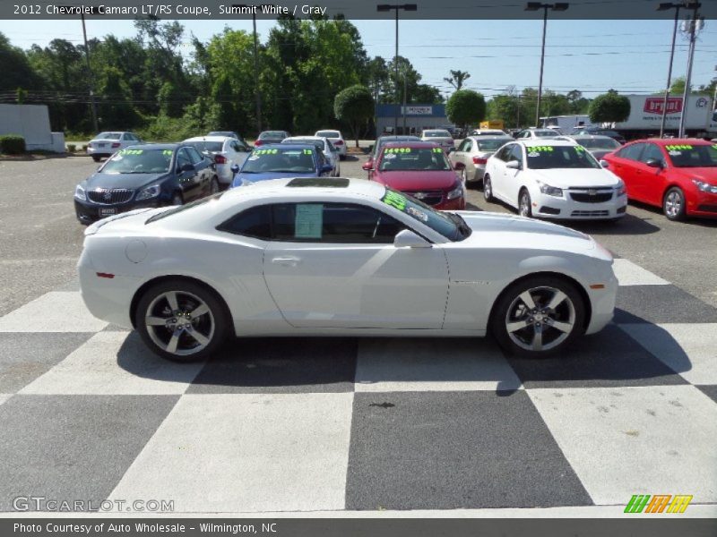 Summit White / Gray 2012 Chevrolet Camaro LT/RS Coupe