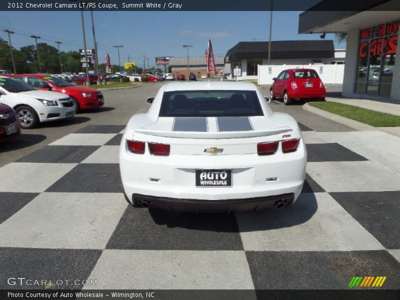 Summit White / Gray 2012 Chevrolet Camaro LT/RS Coupe