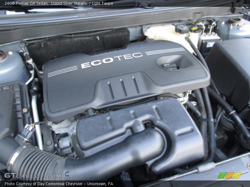 Liquid Silver Metallic / Light Taupe 2008 Pontiac G6 Sedan